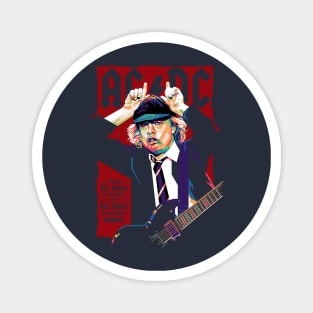 Angus Young WPAP Magnet